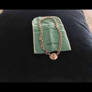 Return To Tiffany & Co. Oval Tag Necklace